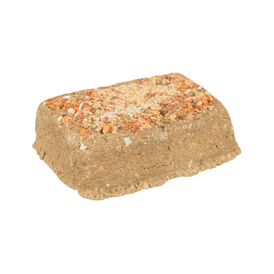 100 g Trixie Piedra de arcilla con zanahoria suplemento para conejos y peque&ntilde;os roedores, , large Imagen numero 2